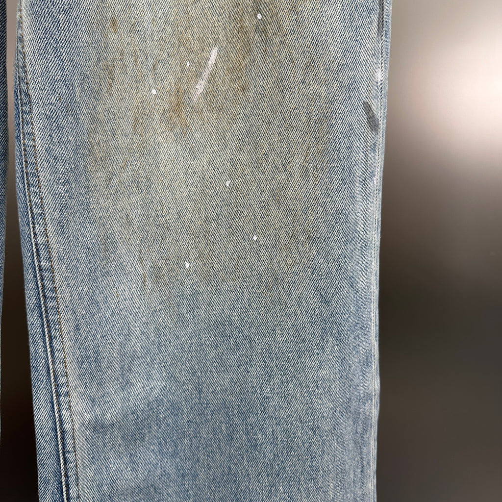 Acne Studios Artist Wash Mud-Tinted Wide-Leg Denim