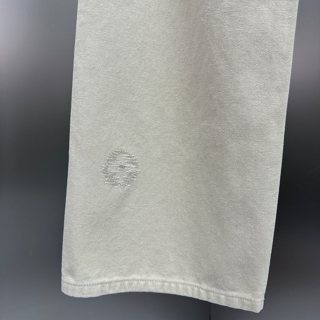 Louis Vuitton Subtle Monogram Motif Off-White Denim Trousers