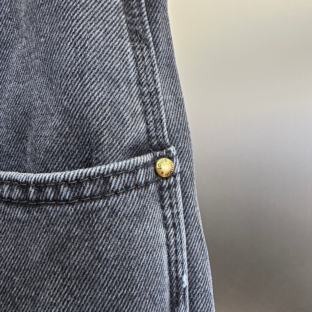 Louis Vuitton Double-Knee Monogram Embossed Carpenter Pants