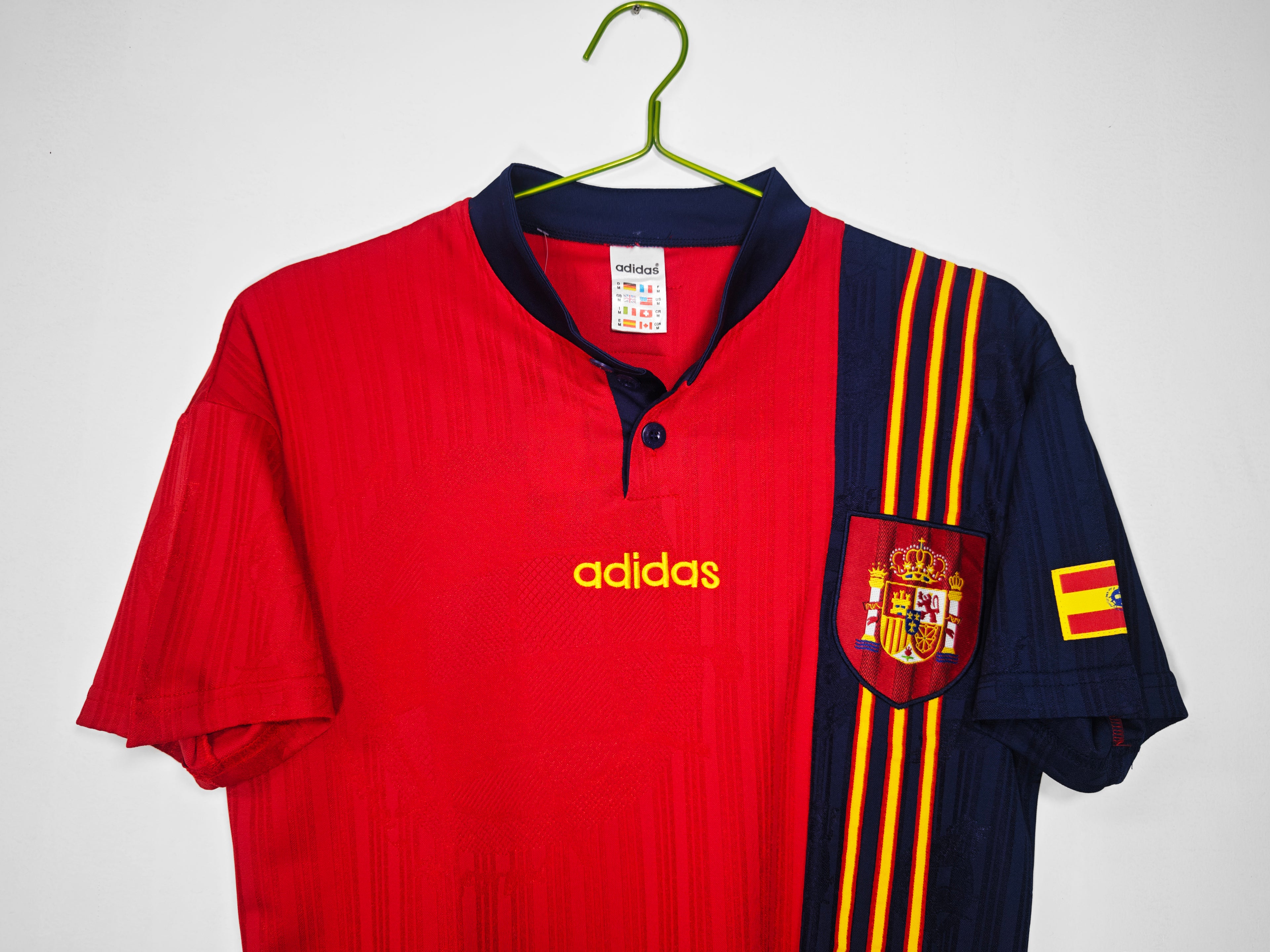 España 1ra Equipación 1996