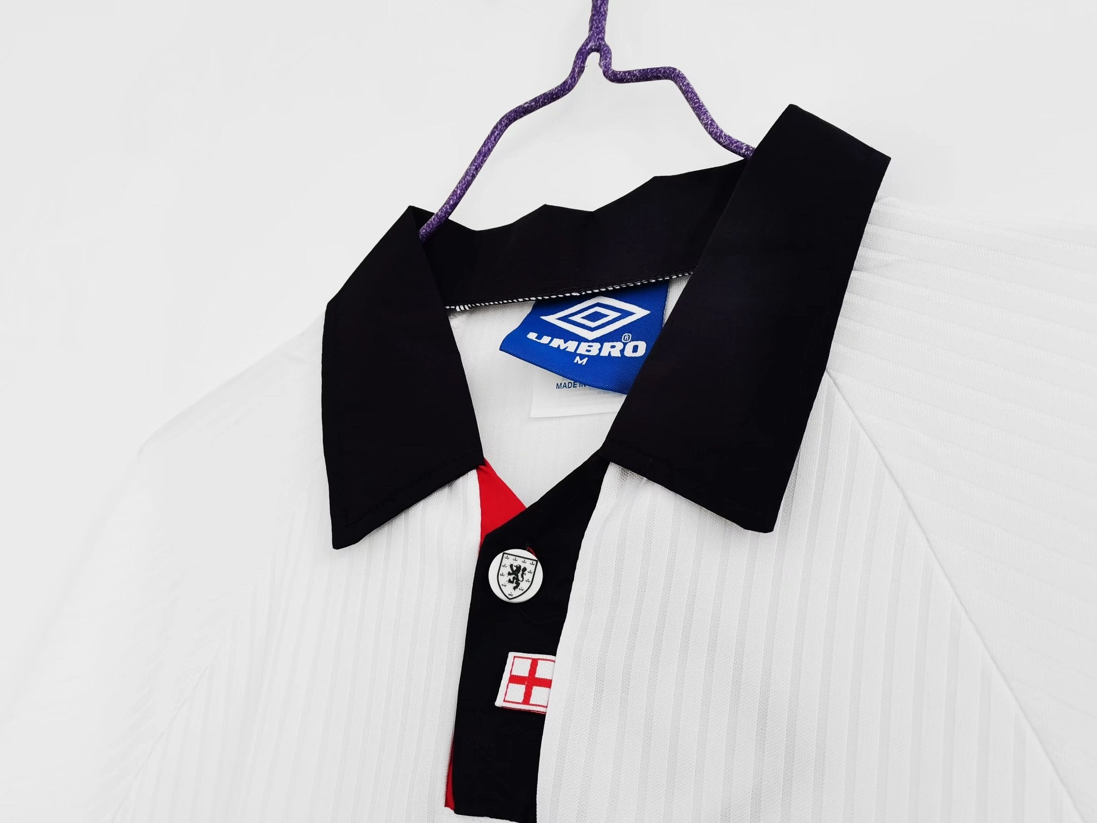 Inglaterra 1ra Equipación 1998 Manga Larga