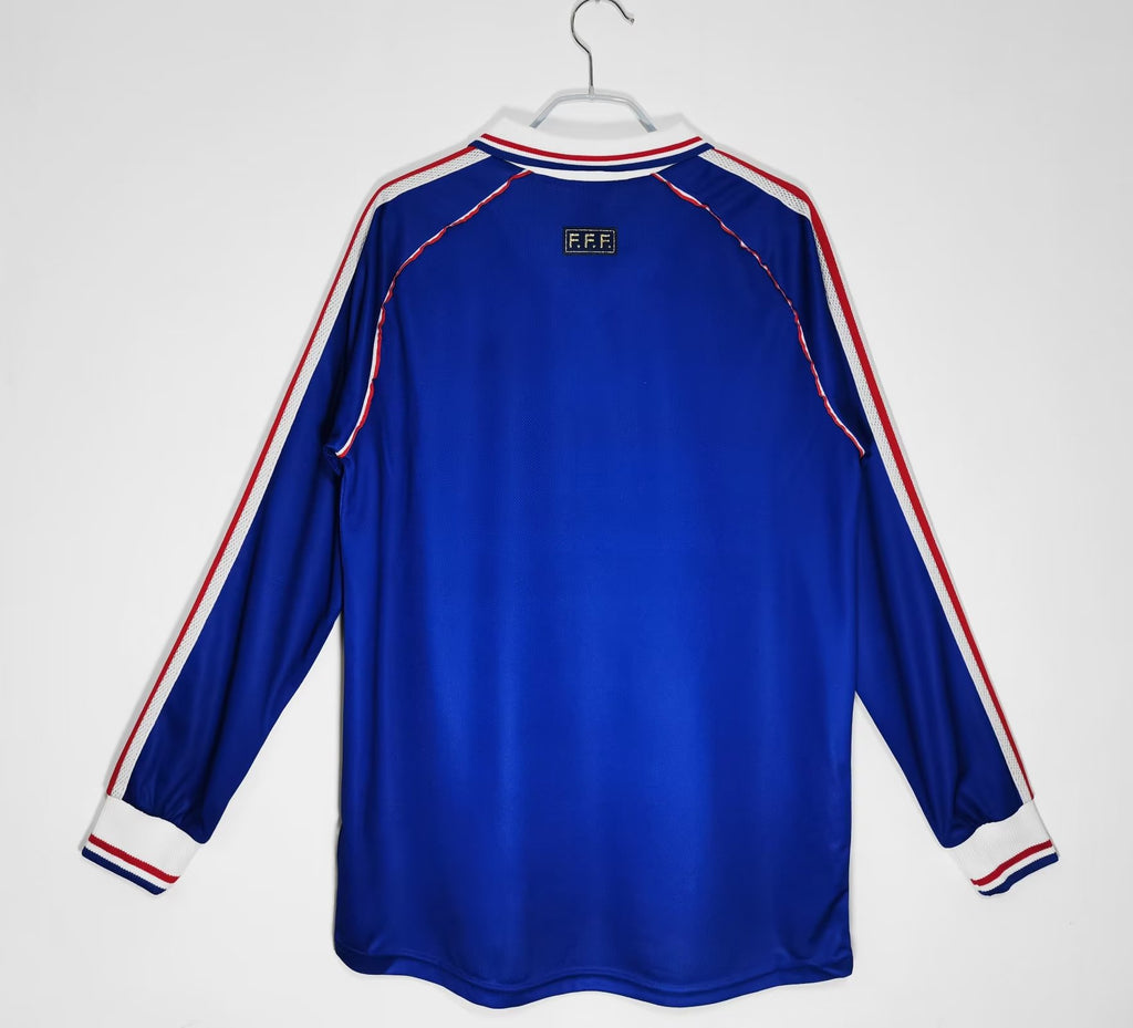 Francia 1ra Equipación 1998 Edición Final Mundial Manga Larga