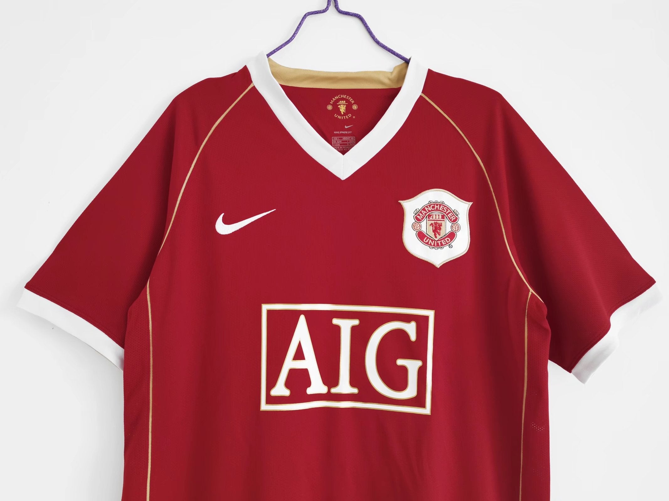 Manchester United 1ra Equipación 2006/07