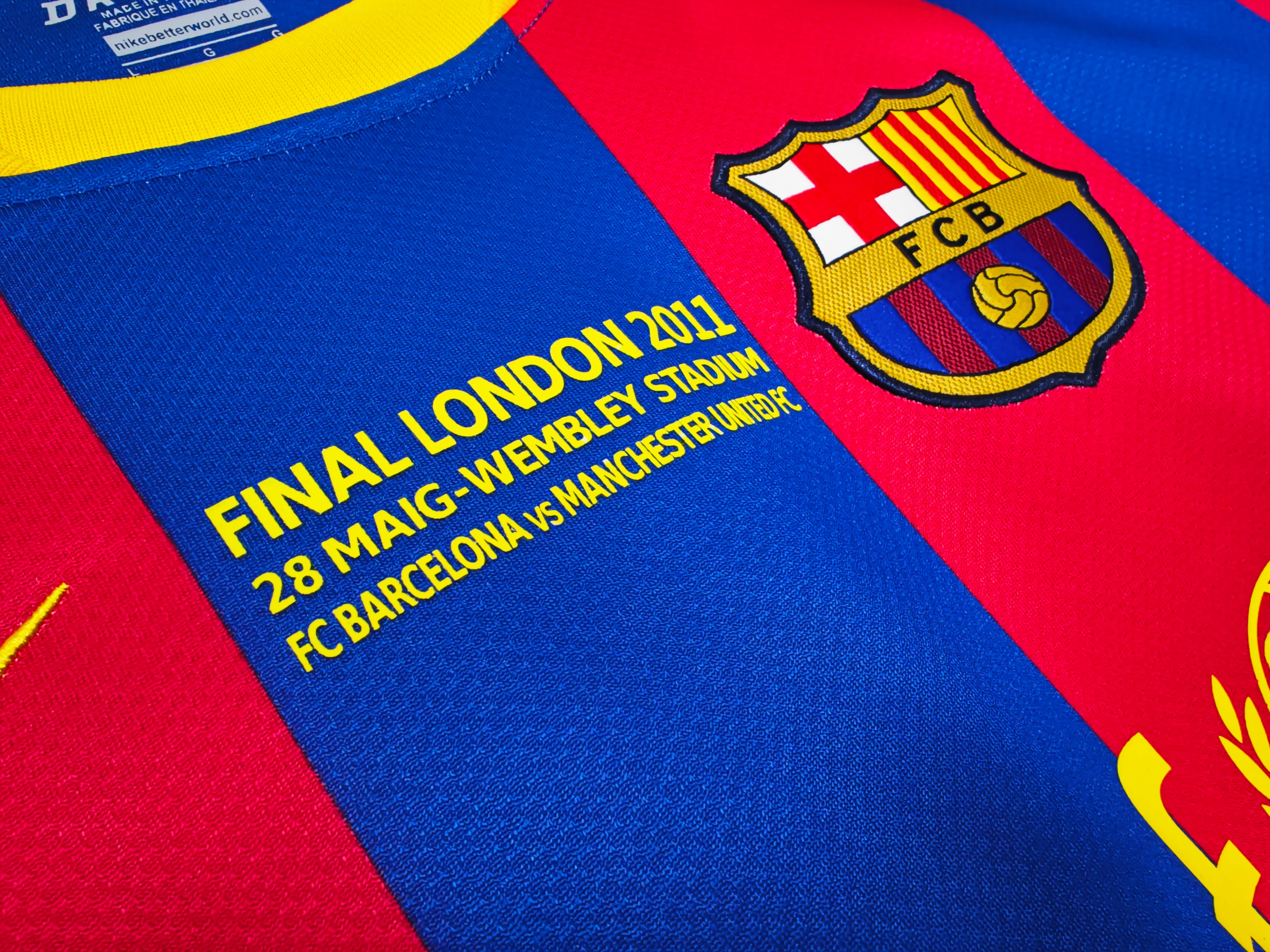 Barça 1ra Equipación 2010/11 Manga Larga
