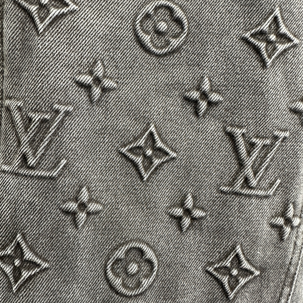 Louis Vuitton Double-Knee Monogram Embossed Carpenter Pants