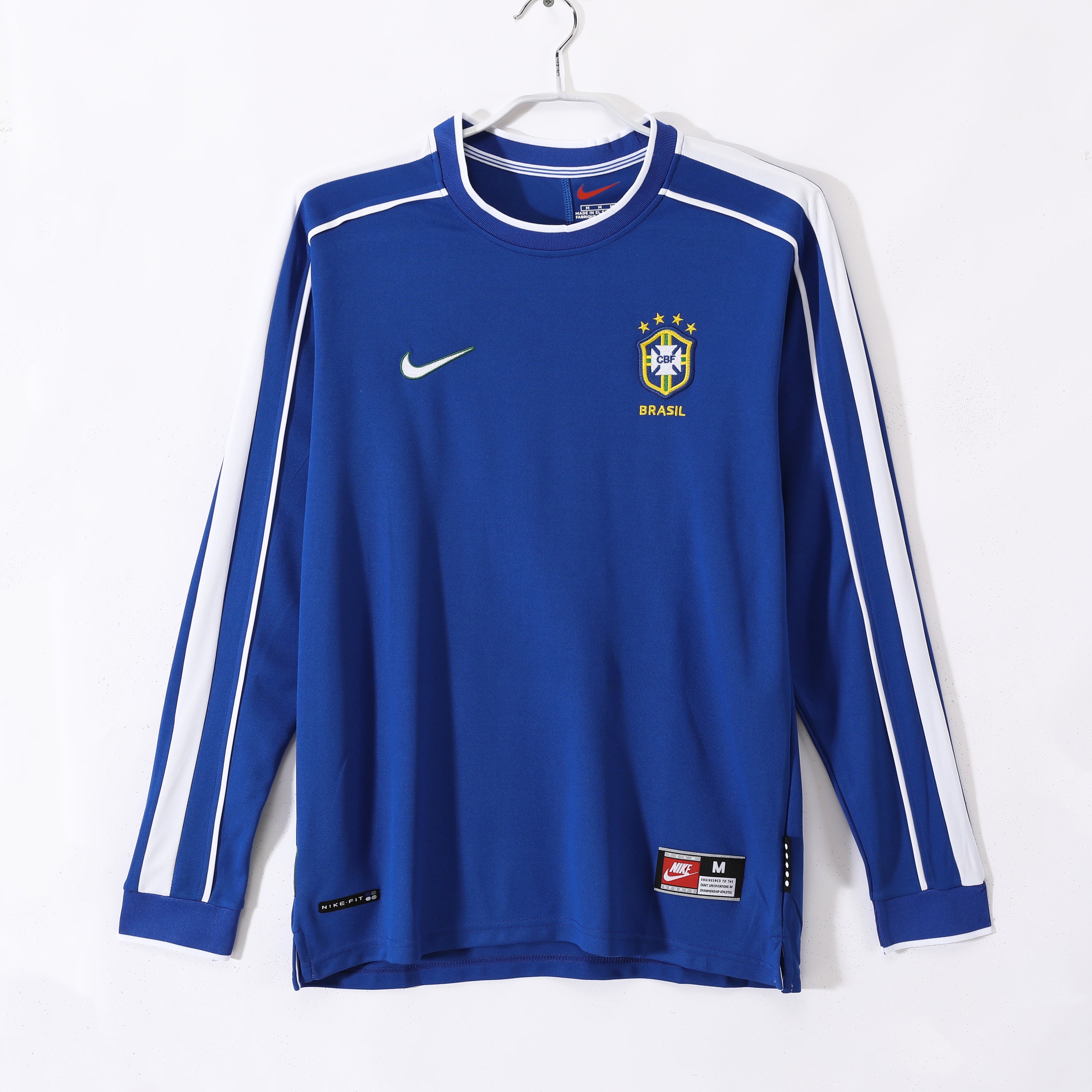 Brasil 2da Equipación 1998 Manga Larga