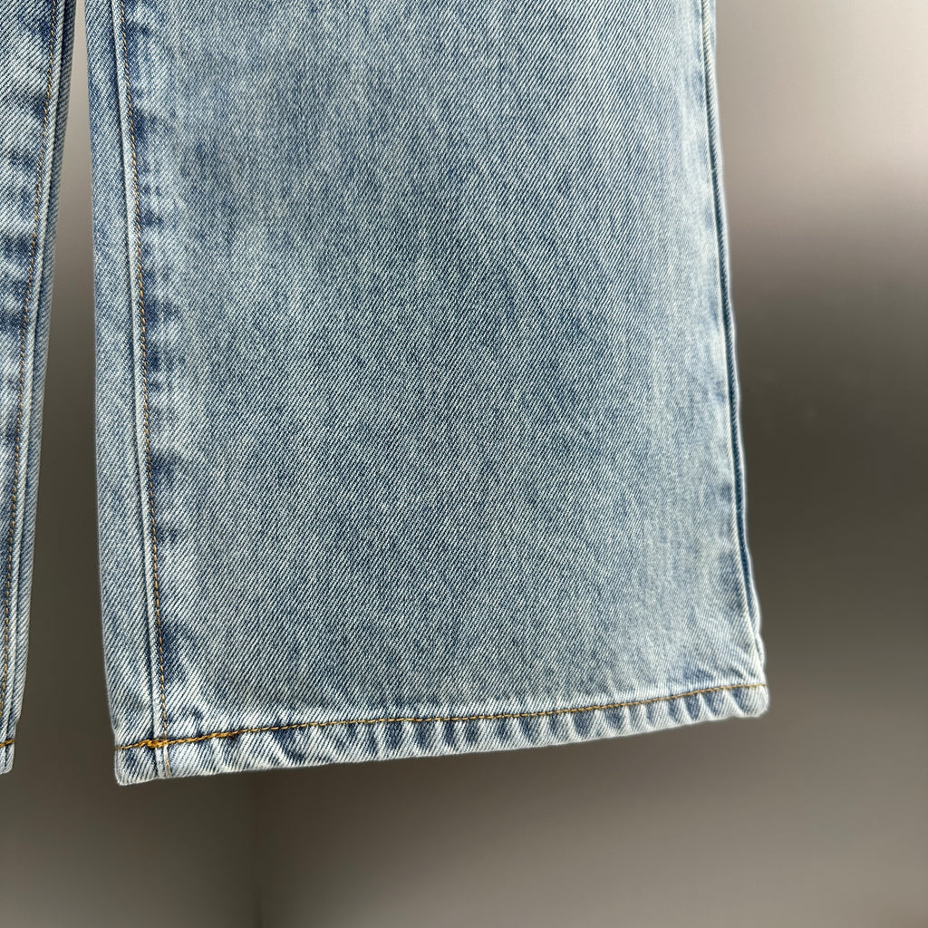 Louis Vuitton Vintage Wash Straight-Fit Workwear Denim Trousers