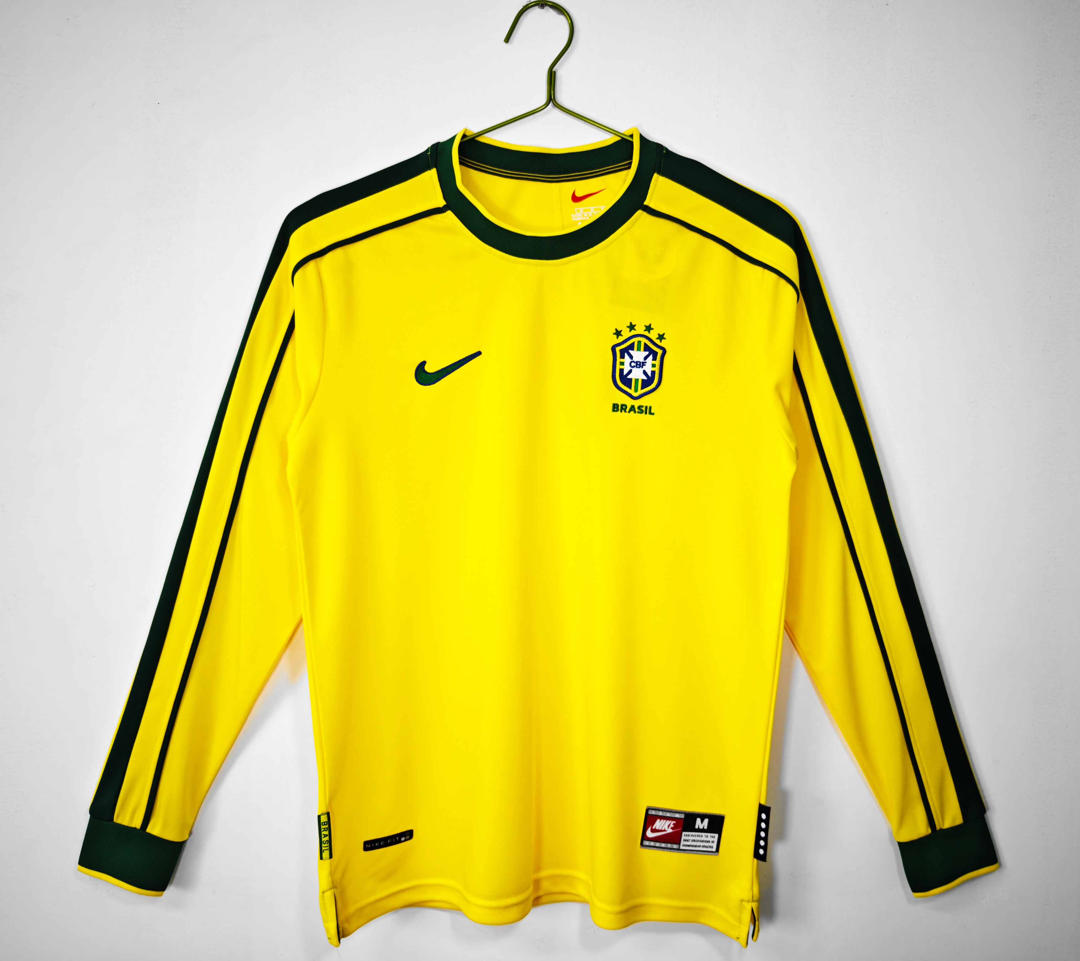 Brasil 1ra Equipación 1998 Manga Larga