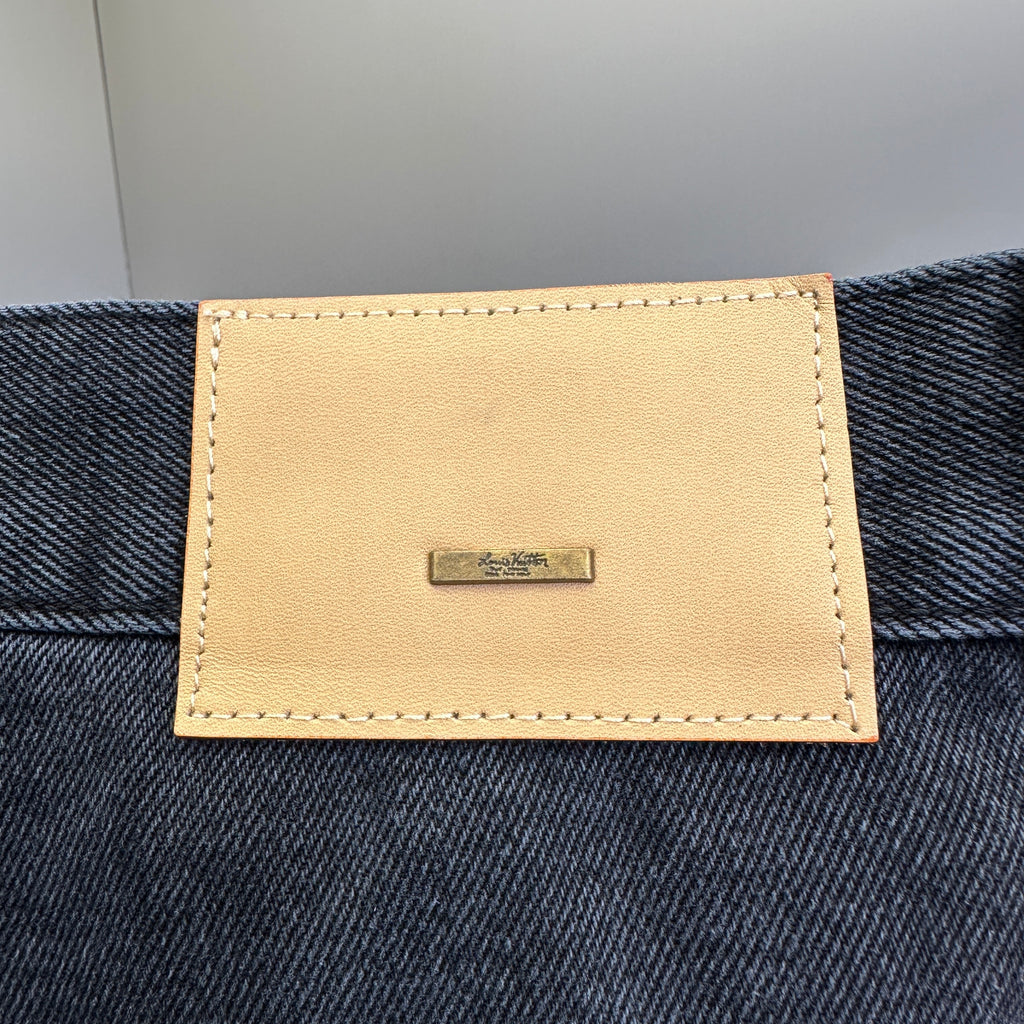 Louis Vuitton Double-Knee Monogram Embossed Carpenter Pants