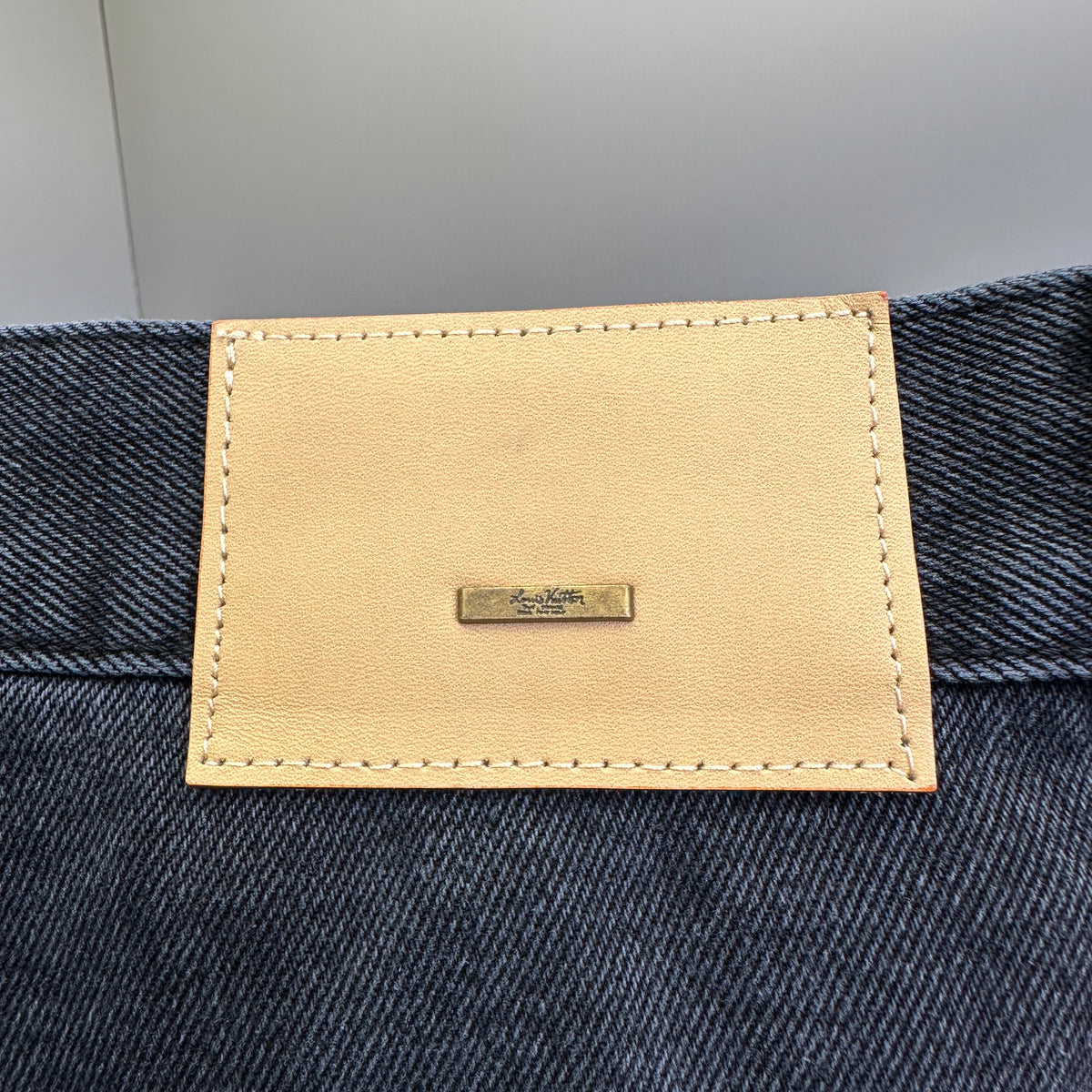 Louis Vuitton Double-Knee Monogram Embossed Carpenter Pants